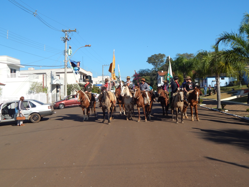 1ªTRILHA DA INTEGRAÇÃO JESUÍTICA-GUARANI E 8ª CAVALGADA NHEÇUANA 